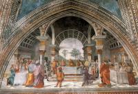 Ghirlandaio, Domenico - Herod's Banquet